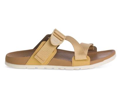 Slide Chacos Mujer Lowdown Beige España FBEJ60258